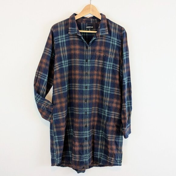 Toad & Co Camas Flannel Shirtdress plaid - Picture 2 of 11